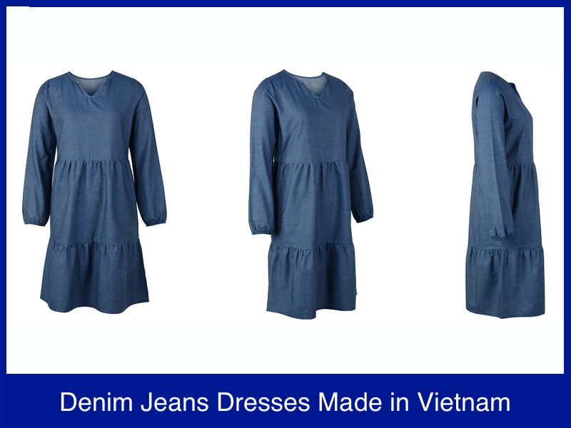 Thai Son Sewing Factory Makes Denim Dresses